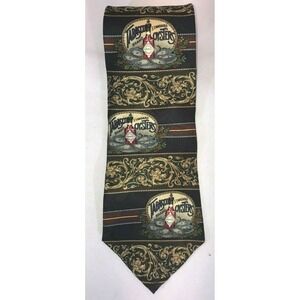 Tabasco Brand Standard‎ Oysters Pattered 100% Silk Neck Tie 59"